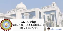 AKTU PhD Counselling Schedule 2024